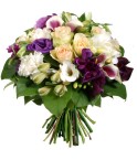 Deuil Bouquets ronds -  Teintes et budget au choix