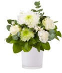 Deuil Bouquets ronds crémation - Teintes et budget au choix
