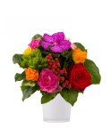 Bouquet fleurs colorées
