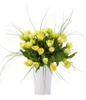 Bouquet tulipes jaunes