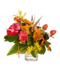 Bouquet de fleurs Moderne avec structure triangle - Conscrits 2017