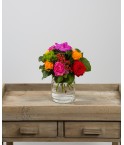 Bouquet fleurs colorées